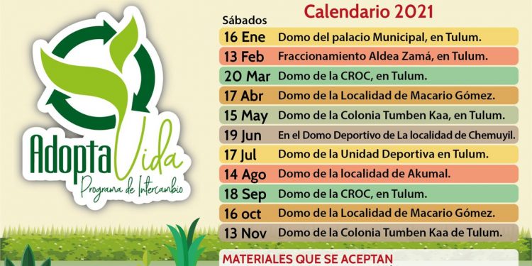 MANTIENE VÍCTOR MAS, PROGRAMAS DE REÚSO DE MATERIALES ESTE 2021