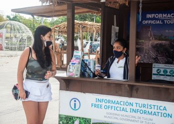 MÓDULOS DE INFORMACIÓN AL TURISMO DE TULUM REGISTRAN MAYOR ACTIVIDAD