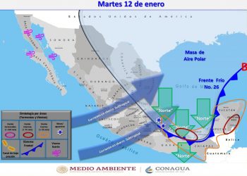 MARCÓ EL TERMÓMETRO 15 GRADOS LA MADRUGADA DE ESTE SÁBADO: ADRIÁN MARTÍNEZ ORTEGA
