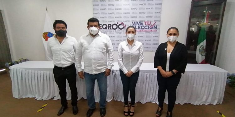 PRESENTA SOLICITUD DE REGISTRO LA COALICIÓN “VA POR QUINTANA ROO”