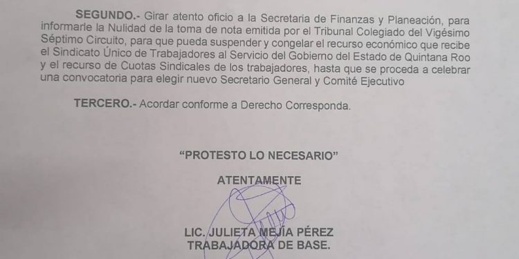 DESCONOCEN AL LÍDER DEL SUTAGE