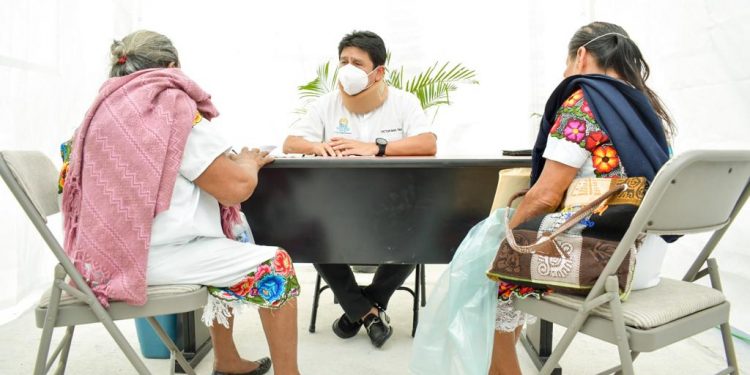 COBÁ RECIBE LOS BENEFICIOS DE LA CARAVANA DE SERVICIOS MUNICIPALES