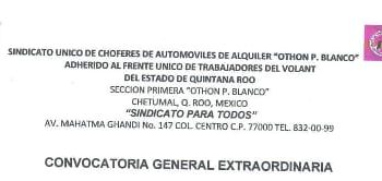 LA CHIHUA” CONVOCA ILEGAL ASAMBLEA DEL SUCHAA