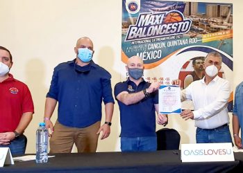 EL TORNEO MAXI BALONCESTO INTERNACIONAL LATINOAMERICANO SE JUGARÁ EN CANCÚN DEL 18 AL 25 DE ABRIL