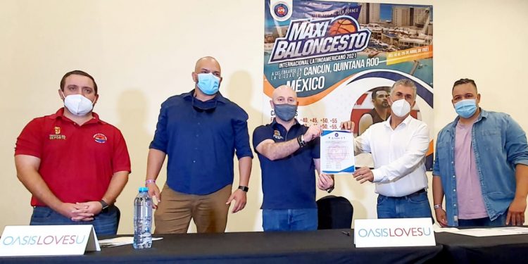 EL TORNEO MAXI BALONCESTO INTERNACIONAL LATINOAMERICANO SE JUGARÁ EN CANCÚN DEL 18 AL 25 DE ABRIL