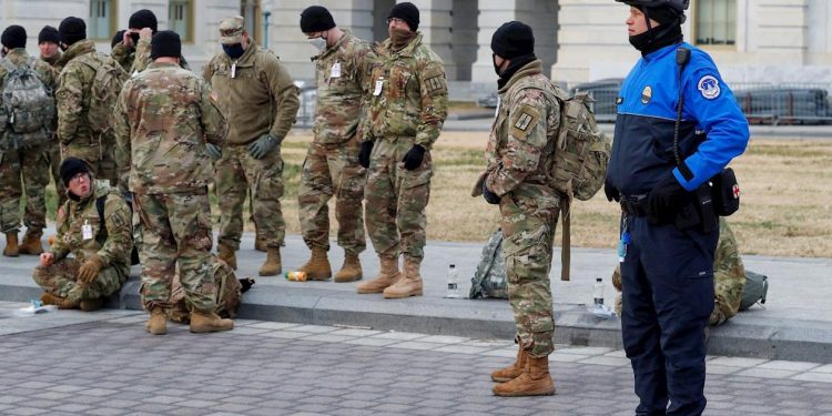 AMPLÍAN A MÁS DE 20.000 EL NÚMERO DE SOLDADOS PARA LA INVESTIDURA DE BIDEN