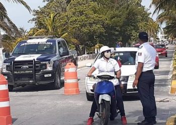 BUSCAN REDUCIR NÚMERO DE CONTAGIOS DE COVID-19 CON FILTROS DE HIGIENE Y PREVENCIÓN EN ISLA MUJERES