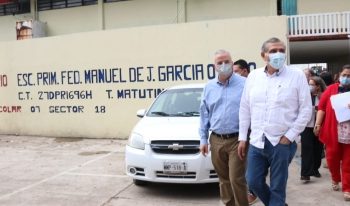 INSTRUYE ADÁN AUGUSTO RECONSTRUCCIÓN DE LA ESCUELA MÁS ANTIGUA DE VILLAHERMOSA