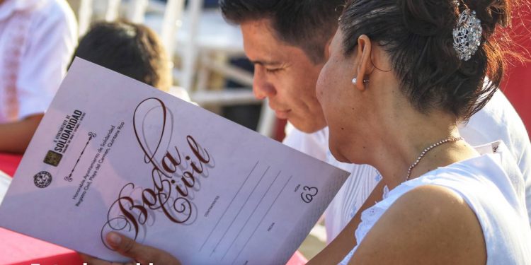 GOBIERNO DE SOLIDARIDAD REALIZARÁ BODAS EN LA NUEVA NORMALIDAD