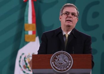 MARCELO EBRARD DIALOGA CON EL NUEVO SECRETARIO DE ESTADO DE EE.UU.