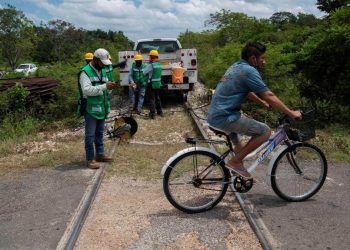 PUEBLOS ORIGINARIOS FRENAN OBRAS DEL TREN MAYA EN YUCATÁN