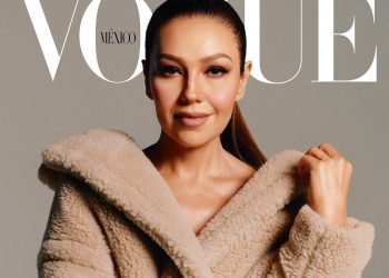 THALÍA, INCOMBUSTIBLE, CUMPLE CON SU SUEÑO DE PROTAGONIZAR PORTADA DE VOGUE