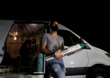 LLEVAN «OXÍGENO SOBRE RUEDAS» A ENFERMOS DE COVID-19 EN JALISCO