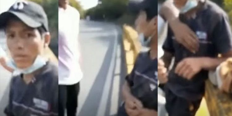 LANZAN A JOVEN DESDE UN PUENTE Y SUBEN EL VIDEO A TIKTOK