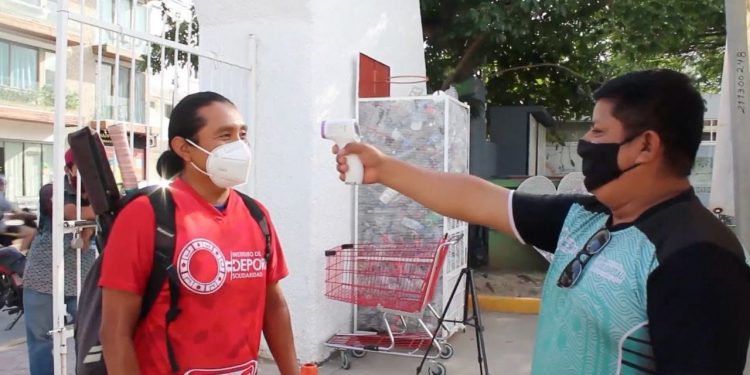 REFUERZA GOBIERNO DE SOLIDARIDAD MEDIDAS SANITARIAS EN UNIDADES DEPORTIVAS