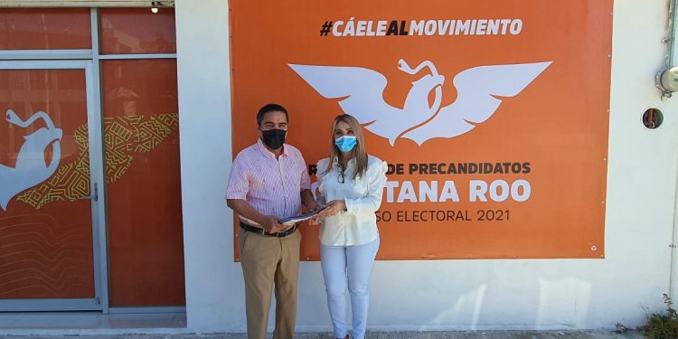 EDUARDO OVANDO SE REGISTRA POR LA CANDIDATURA DE MC EN BENITO JUÁREZ