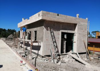 LA SECRETARÍA DE OBRAS PÚBLICAS REALIZA OBRAS A FAVOR DE LA GENTE EN LA COMUNIDAD AGUADA LA PRESUMIDA