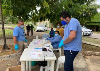 CONTINÚAN LAS BRIGADAS DE PRUEBAS RÁPIDAS DE COVID-19 EN FCP