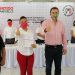 RECIBE PAOLY PERERA CONSTANCIA COMO CANDIDATA DEL PRI A LA ALCALDÍA DE FELIPE CARRILLO PUERTO