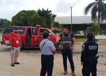 CFE TRABAJA PARA RESTABLECER LA ENERGÍA ELÉCTRICA EN EL POBLADO DE SEÑOR EN FELIPE CARRILLO PUERTO