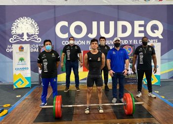 ATLETA DE ORO, HERSELEID CARRAZCO IMPARABLE EN LA COPA PANAMERICANA DE LEVANTAMIENTO DE PESAS COLOMBIA 2021