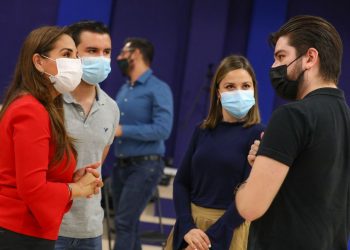 ESTRECHA GOBIERNO MUNICIPAL LAZOS CON JUVENTUD BENITOJUARENSE