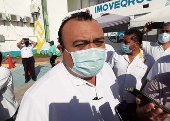 TRANSPORTISTAS SE MANIFIESTAN POR RESTRICCIONES DEBIDO AL CAMBIO DE COLOR EN EL SEMÁFORO EPIDEMIOLÓGICO