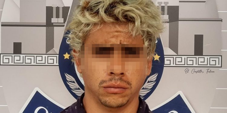 POLÍCIA DE QUINTANA ROO ARRESTA A SUJETO CON 136 DOSIS DE SUSTANCIAS ILÍCITAS EN TULUM