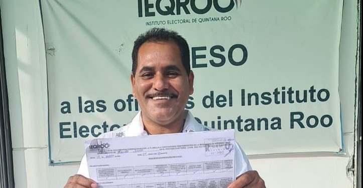 ACUSAN A CANDIDATO INDEPENDIENTE EN CANCÚN DE COMETER PRESUNTO DELITO ELECTORAL