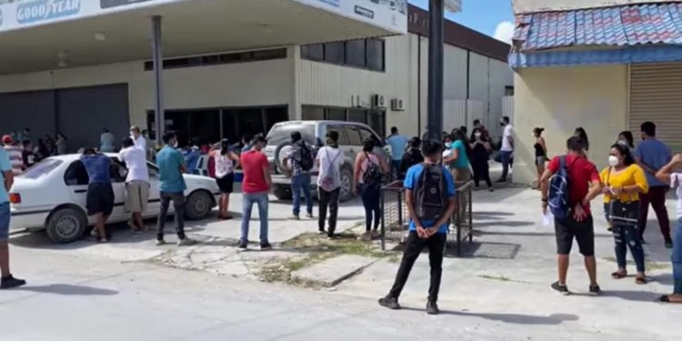 APLICAN PRUEBAS RÁPIDAS DE COVID-19 A EMPRESARIOS Y TRABAJADORES DE LA ZL DE BELICE