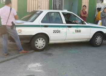 ABRE FUEGO CONTRA UN TAXI A MANERA DE ADVERTENCIA