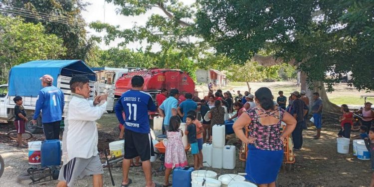 UNA SEMANA SIN AGUA COMUNIDADES MAYAS