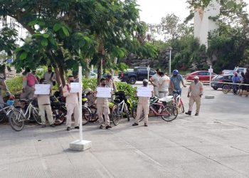 PIDEN CON MANIFESTACIÓN AUMENTO SALARIAL EN “PUERTO AVENTURAS”