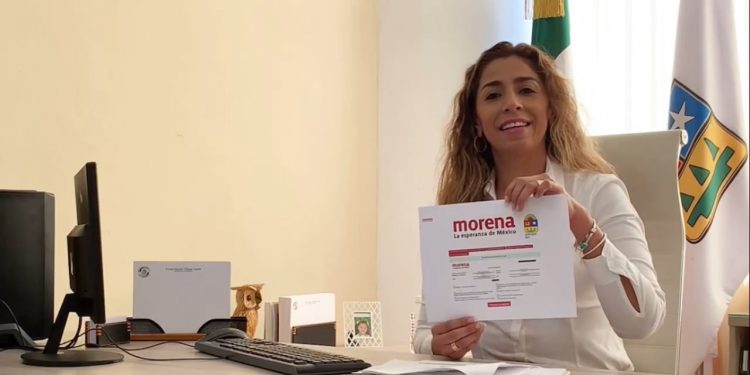 REGISTRA MARYBEL VILLEGAS PRECANDIDATURA A PRESIDENCIA EN BENITO JUÁREZ