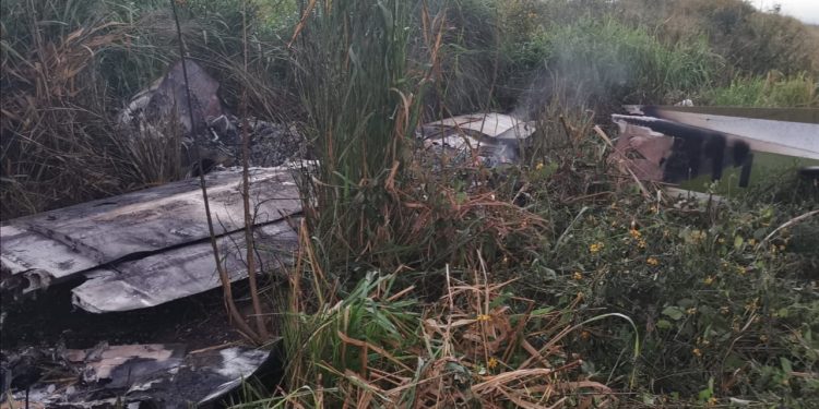 RESTOS DE UNA NARCOAVIONETA FUERON HALLADOS EN LA ZONA SUR DE QROO