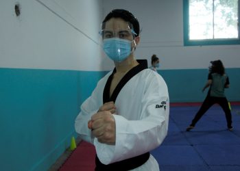 JONATHAN GARCÍA, CAMBIÓ LAS CANCHAS DE FUTBOL POR EL TATAMI