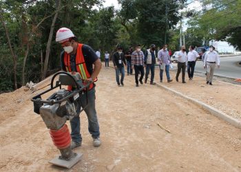CON FONDO METROPOLITANO CONSTRUYEN “FASE 2 DE CICLOVÍAS EN CANCÚN” PARA MÁS Y MEJORES OPORTUNIDADES