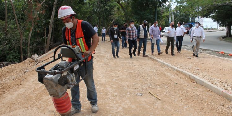 CON FONDO METROPOLITANO CONSTRUYEN “FASE 2 DE CICLOVÍAS EN CANCÚN” PARA MÁS Y MEJORES OPORTUNIDADES