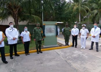 ENTREGAN LA CONDECORACIÓN “MIGUEL HIDALGO” AL HOSPITAL MILITAR DE ZONA DE LA SEDENA EN CHETUMAL