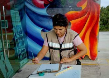 PROTEGE SOLIDARIDAD SU PATRIMONIO CULTURAL CON RESTAURACIÓN DE MURAL