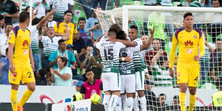 SANTOS EMPATA CON EL AMÉRICA