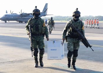 LLEGAN A TABASCO 10 MIL 725 DOSIS DE REFUERZO PARA PERSONAL DE SALUD