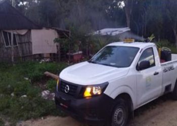 AYUNTAMIENTO DE TULUM REALIZA CONTROL LARVARIO PARA PREVENIR ENFERMEDADES