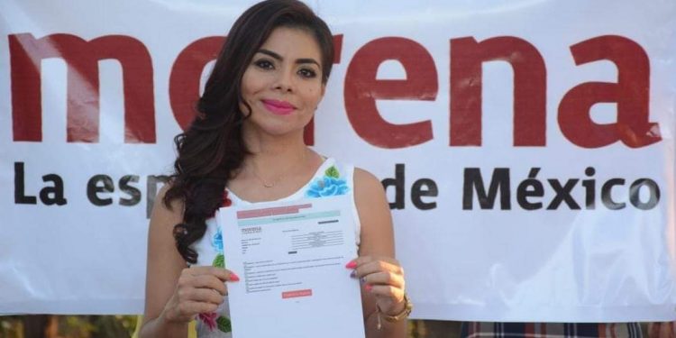 CITLALY IVONET MAY GARCÍA SE REGISTRA COMO ASPIRANTE A LA ALCALDÍA DE JALPA DE MÉNDEZ POR MORENA