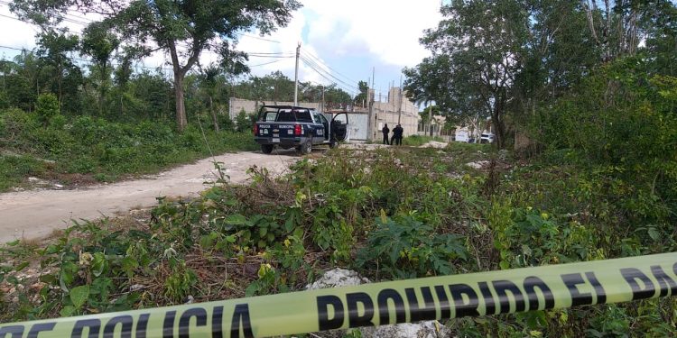 HALLAN CUERPO EN LA COLONIA TRES MARÍAS DE CANCÚN