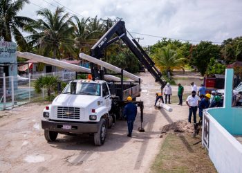 INICIA OBRA DE ELECTRIFICACIÓN DE PUNTA ALLEN