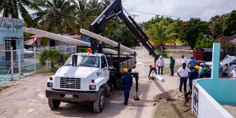 INICIA OBRA DE ELECTRIFICACIÓN DE PUNTA ALLEN