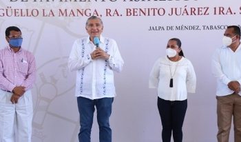 ANUNCIA ADÁN NUEVA AMPLIACIÓN DE EL MANGO PARA ACABAR CON ESCASEZ DE AGUA POTABLE EN JALPA