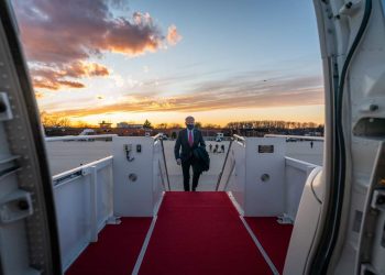 EL PRESIDENTE JOE BIDEN POR VEZ PRIMERA PARTIÓ EN EL AIR FORCE ONE