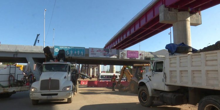 INTENSIFICAN LABORES DE CONSTRUCCIÓN DEL PASO VEHICULAR UNIVERSIDAD – RUÍZ CORTINES